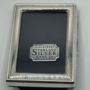 HALLMARKED silver made in England photo